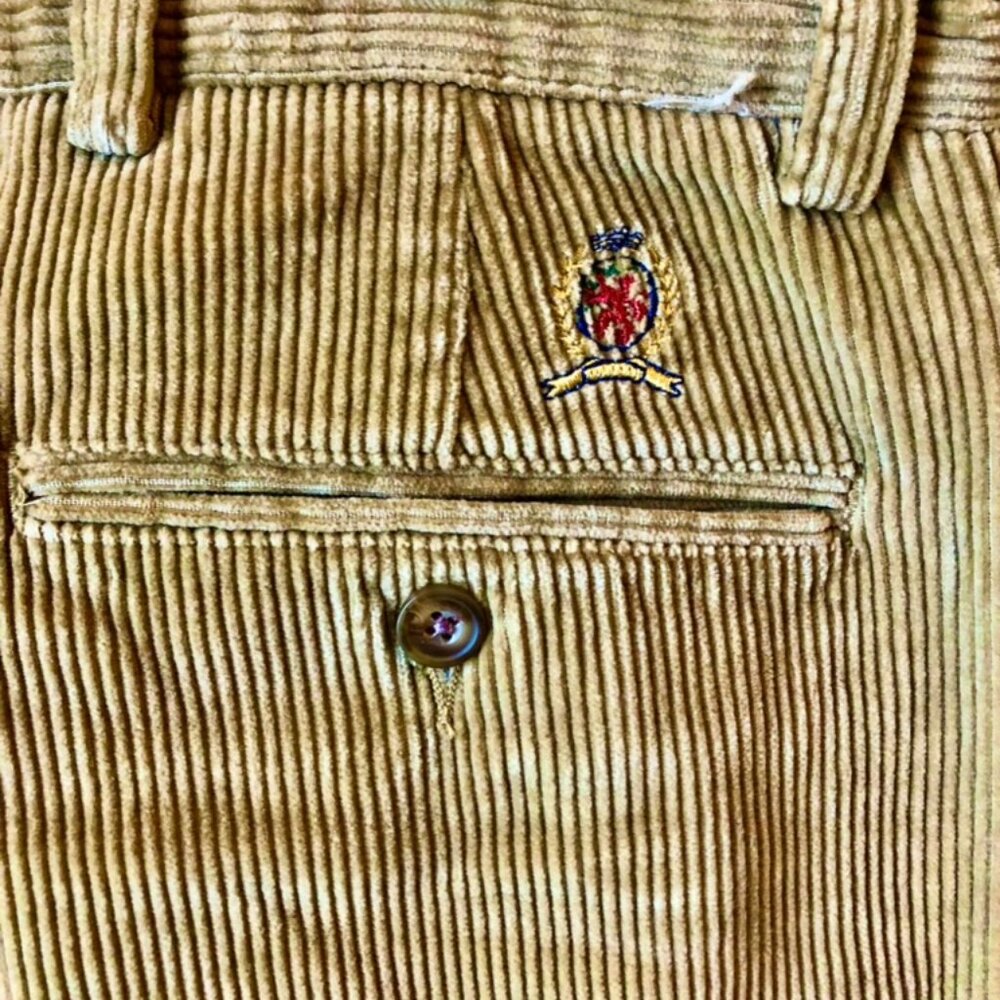 Tommy Hilfiger brown cords 30" x 30"